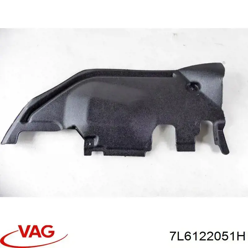 Нижний шлаг радиатора охлаждения 7L6122051H VAG