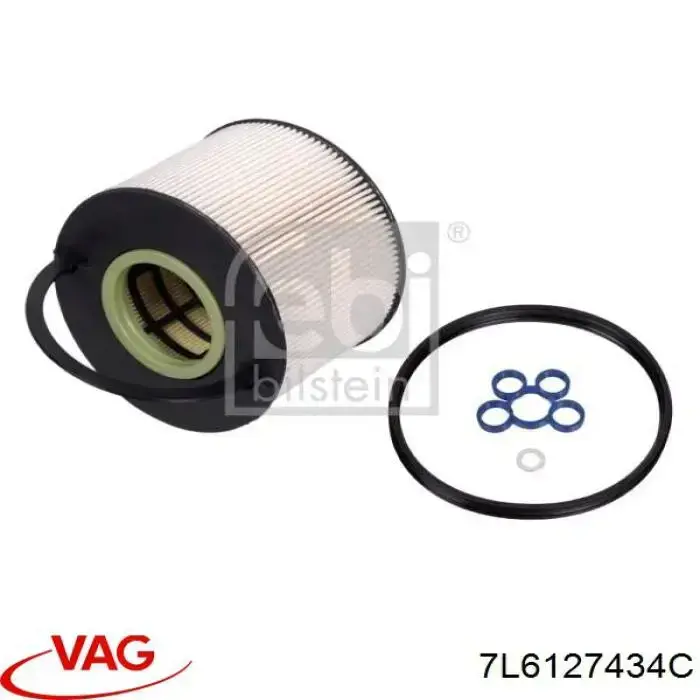 Compre 7L6127434C VAG Filtro de combustível