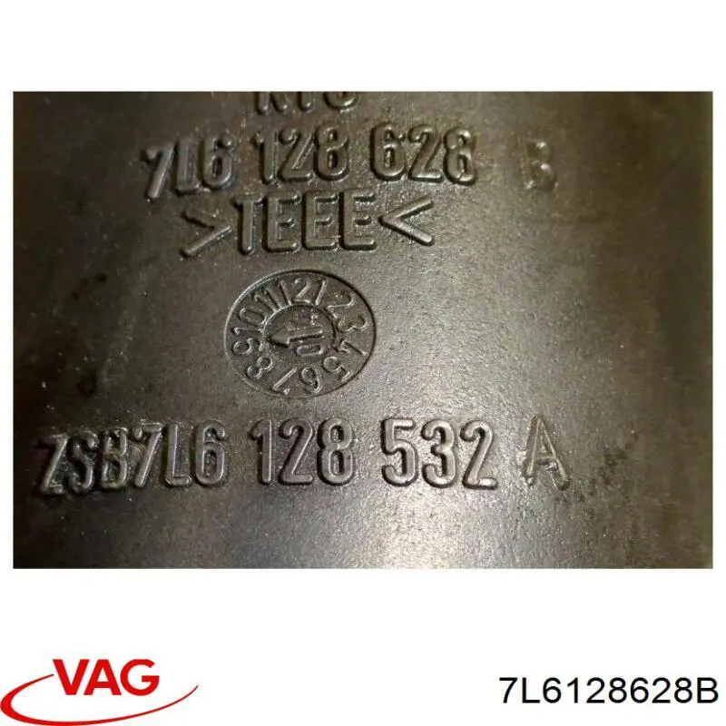 Гофра расходомера воздуха VAG 7L6128628B цена, от 5.64 USD