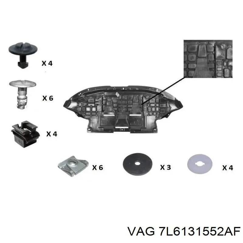  7L6131552AF VAG