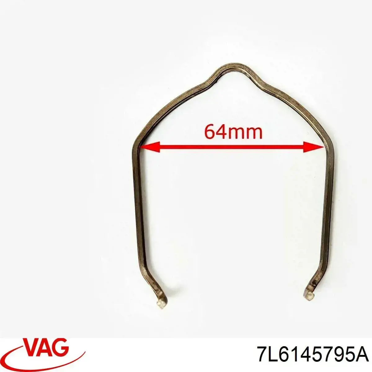 Шланг/патрубок интеркуллера VAG 7L6145795A цена, от 84.65 USD