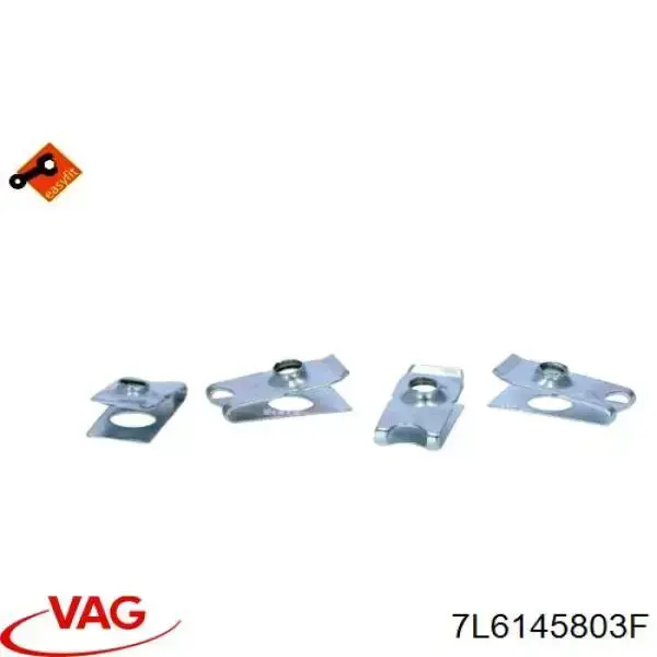 Радиатор интеркуллера VAG 7L6145803F