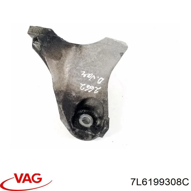 Кронштейн подушки (опоры) двигателя правой VAG 7L6199308C цена, от 17.78 USD