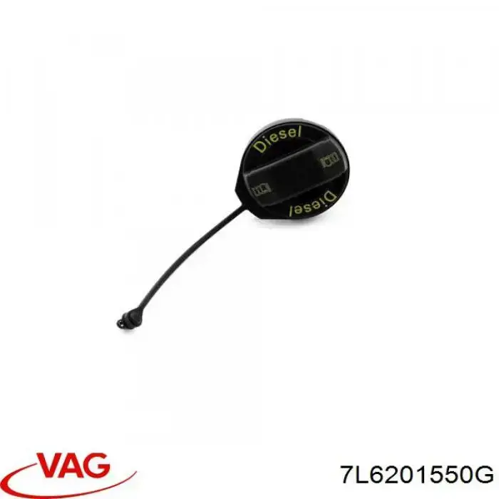 Купить 7L6201550C VAG Крышка бензобака
