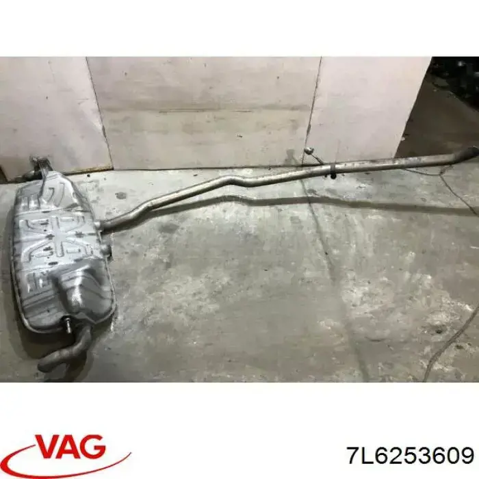 7L6253609 VAG Выхлопная труба