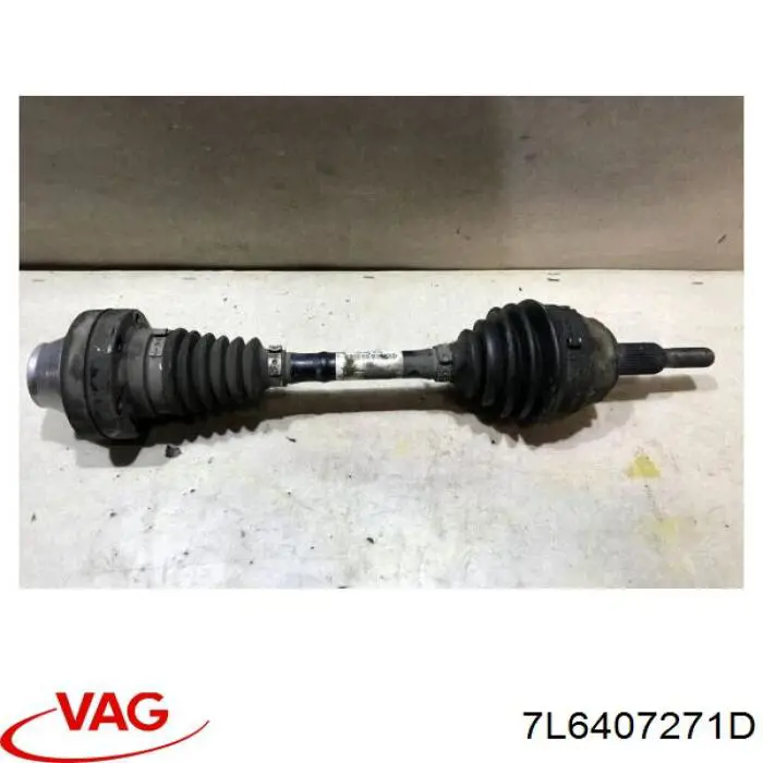 Полуось (привод) передняя VAG 7L6407271D цена, от 37.54 USD