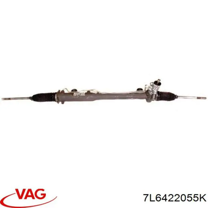 7L6422055K VAG cremalheira da direção