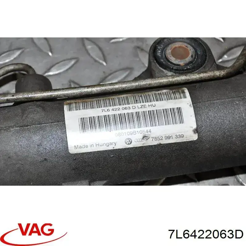 7L6422063D VAG cremalheira da direção