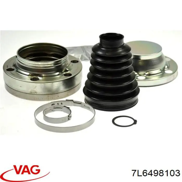 Шарнир угловых скоростей внутренний передний VAG 7L6498103 цена, от 24.97 USD