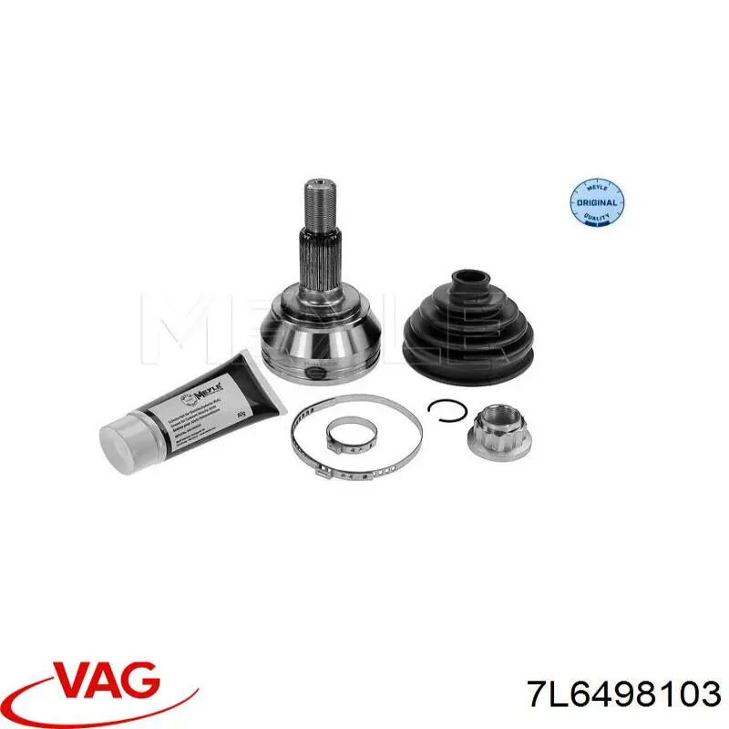 7L6498103 VAG ШРУС внутренний, передний