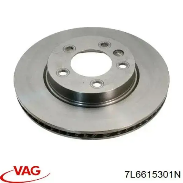 7L6615301N VAG диск тормозной передний