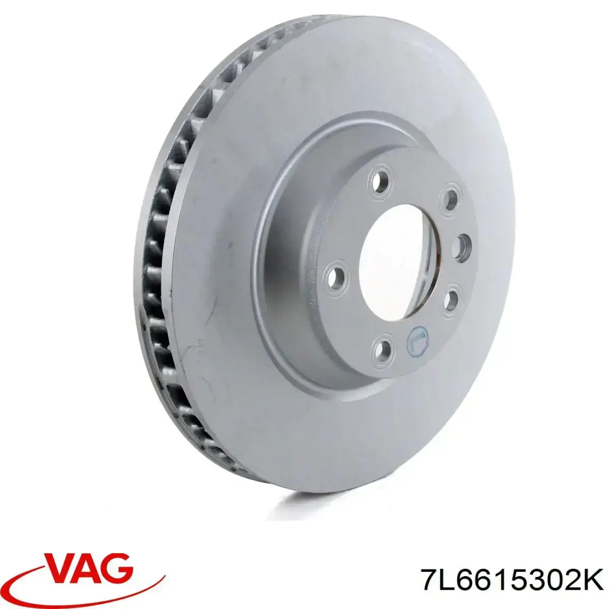 7L6615302K VAG диск тормозной передний