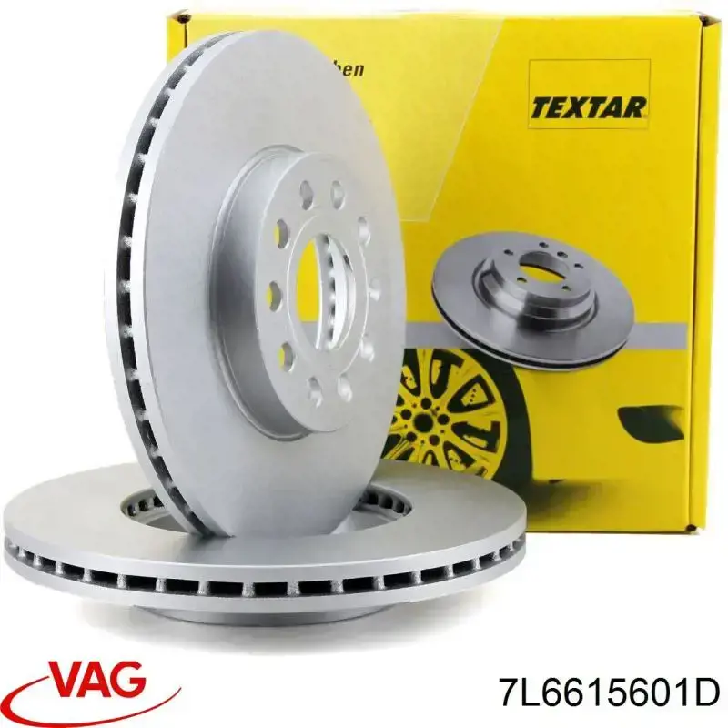 Задний тормозной диск VAG 7L6615601D цена, от 53.30 USD