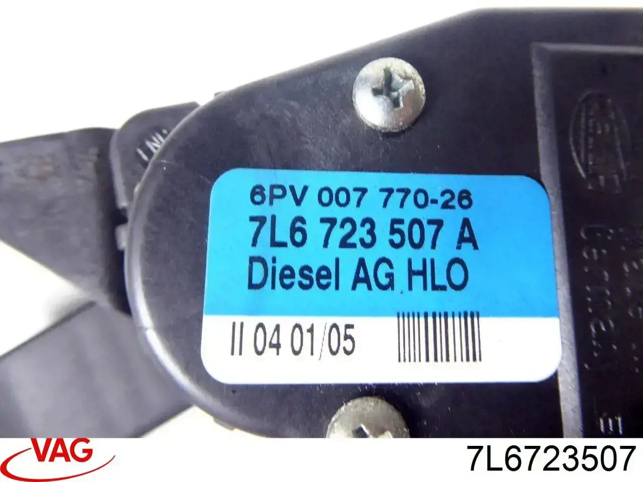 Купить 7L6723507 VAG Педаль газа