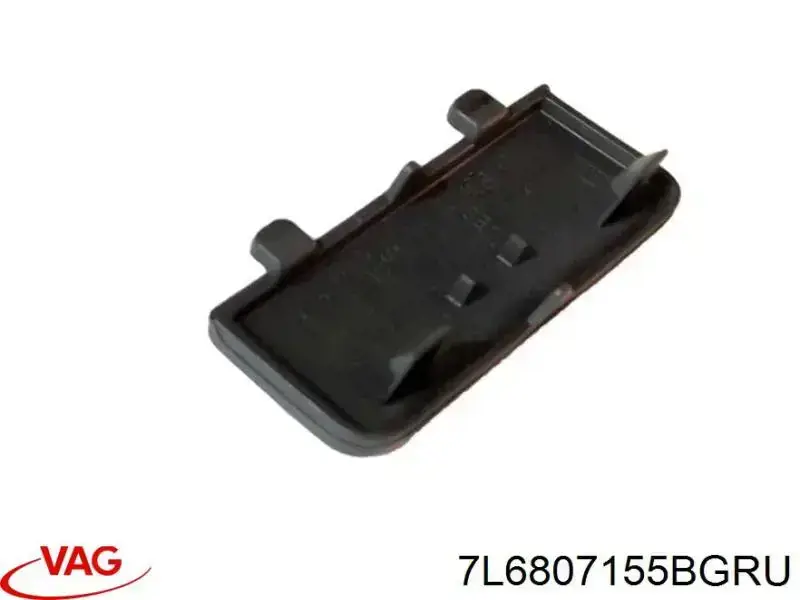 Заглушка бампера буксировочного крюка передняя левая VAG 7L6807155BGRU