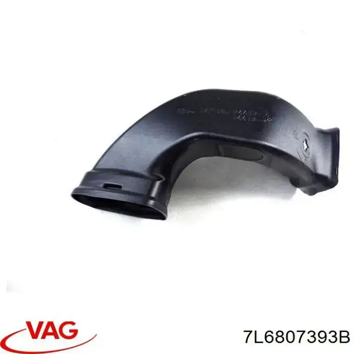 Купить 7L6807393B VAG Направляющая заднего бампера левая