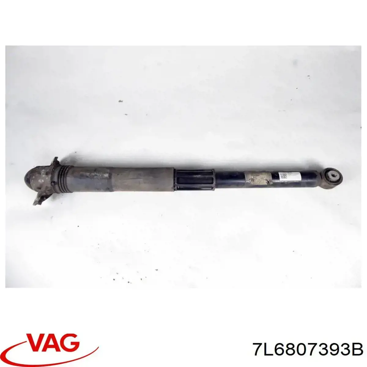 Направляющая заднего бампера левая 7L6807393B VAG