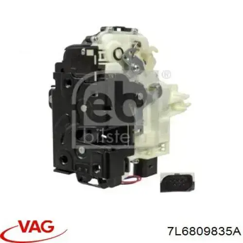 Купить 7L6809835A VAG Проем передней левой двери