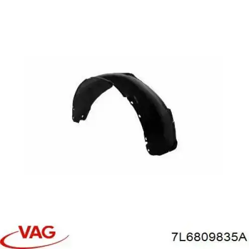 Боковина кузова левая 7L6809835A VAG