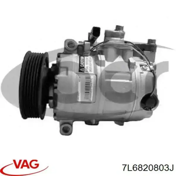 7L6820803J VAG compressor de aparelho de ar condicionado