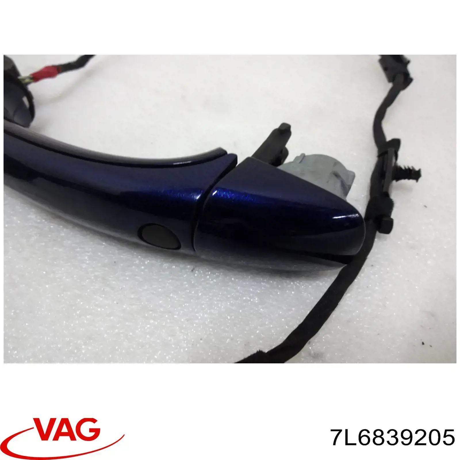 Купить 7L6839205GRU VAG Ручка двери задней наружная