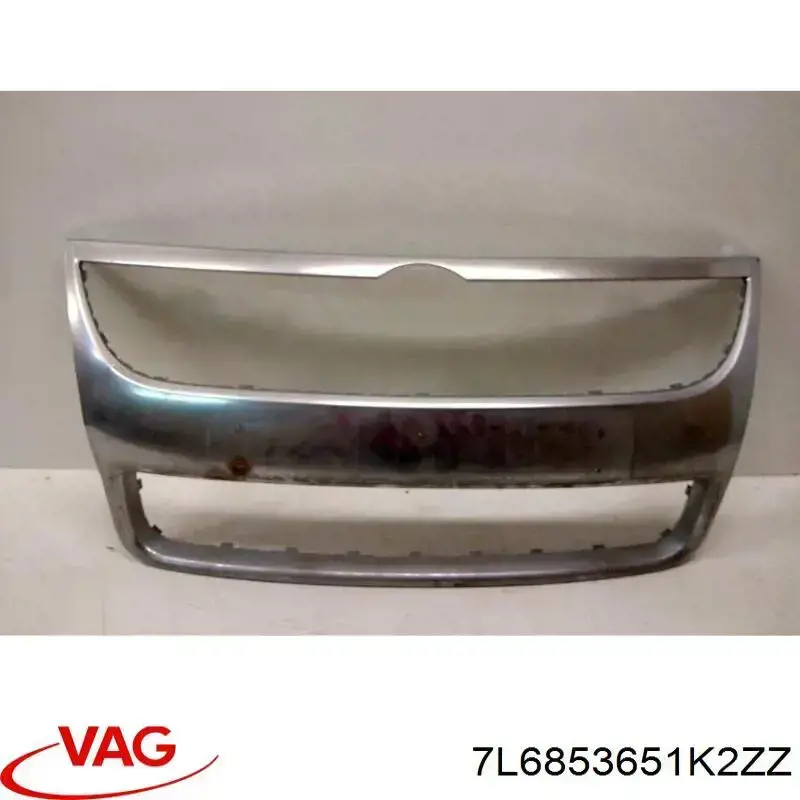 Накладка (рамка) решетки радиатора VAG 7L6853651K2ZZ цена, от 124.76 USD