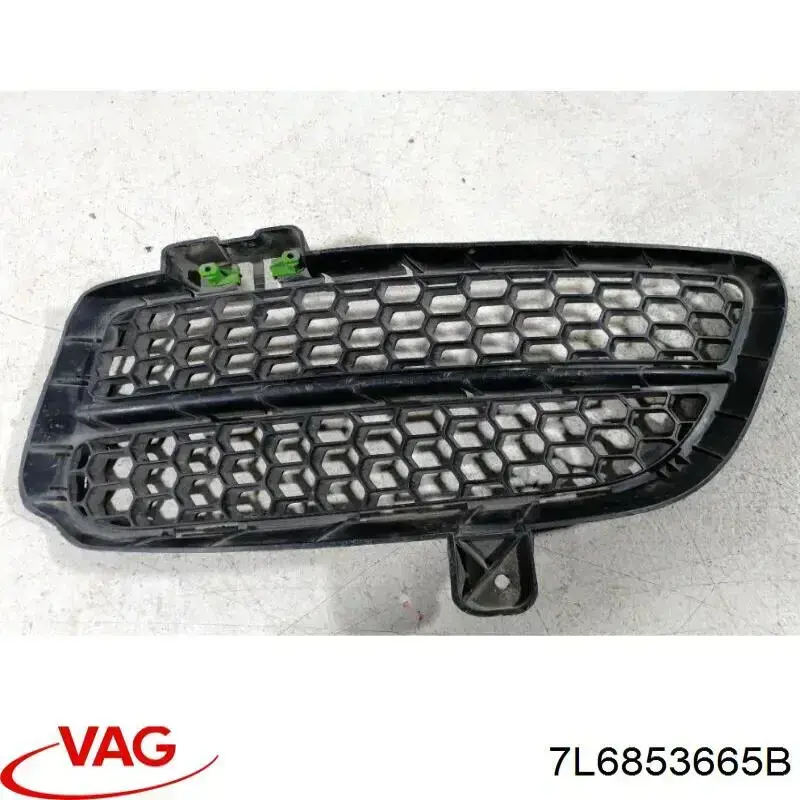Решетка бампера переднего левая нижняя VAG 7L6853665B цена, от 6.33 USD