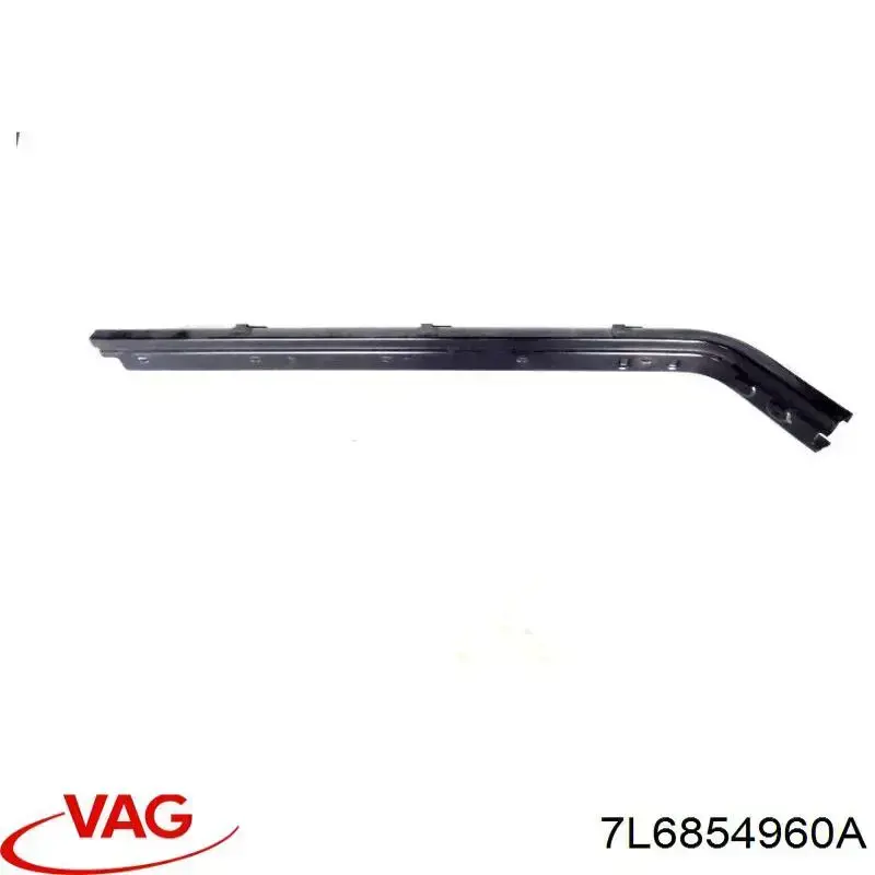 Молдинг крыла переднего правого 7L6854960AB41 VAG
