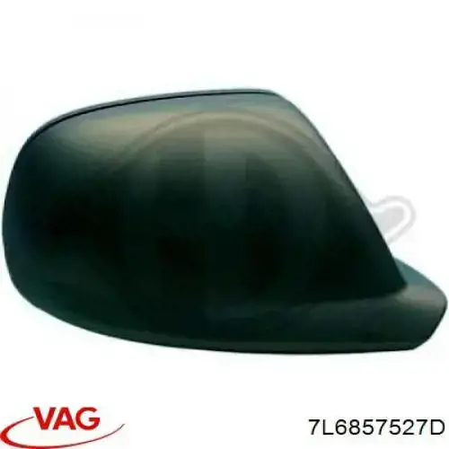 Купить 7L6857527D VAG Накладка водительского зеркала