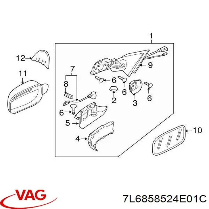  7L6858524E01C VAG