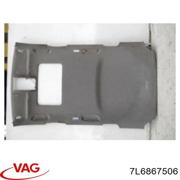 Купить 7L6867506 VAG Обивка крыши (потолок)