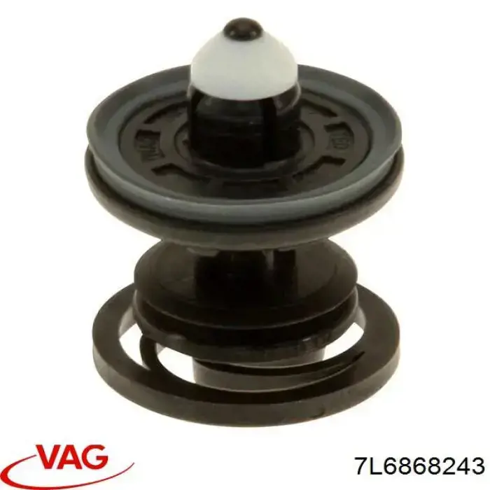 7L6868243 VAG Пистон (клип) крепления обшивки двери