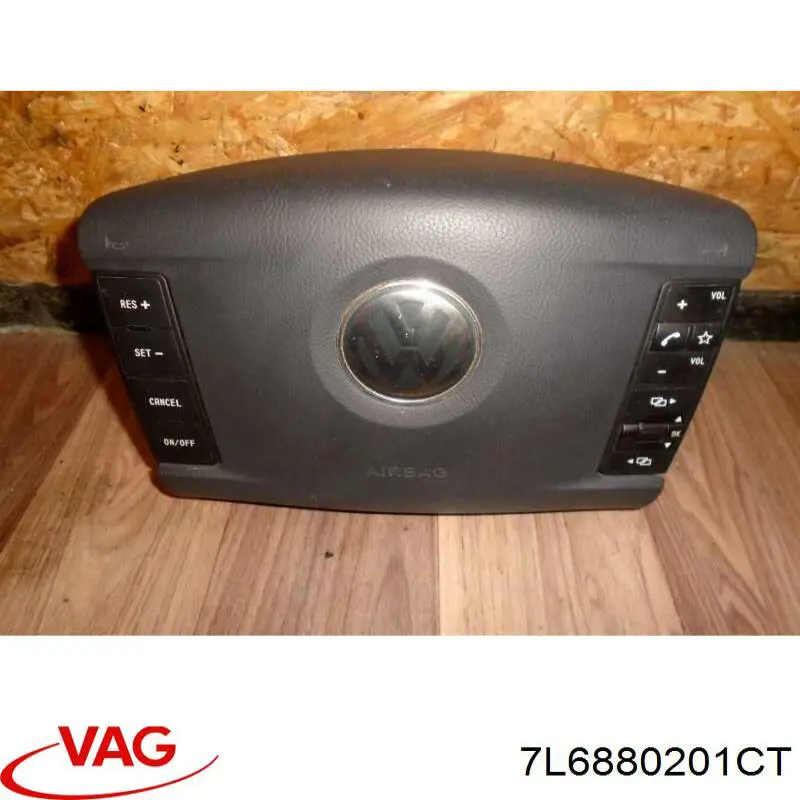 Купить 7L6880201CT VAG Подушка AIRBAG водительская