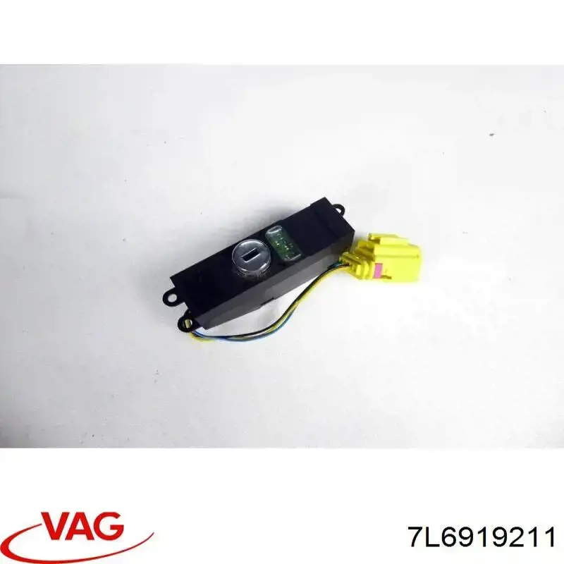 Кнопка отключения подушек безопасности AIRBAG VAG 7L6919211 цена, от 5.07 USD