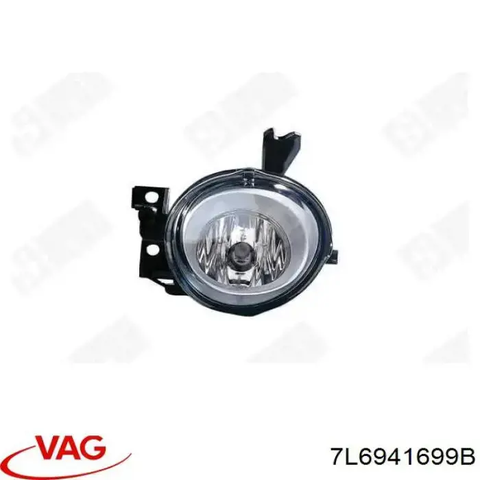 Фара противотуманная левая 7L6941699B VAG