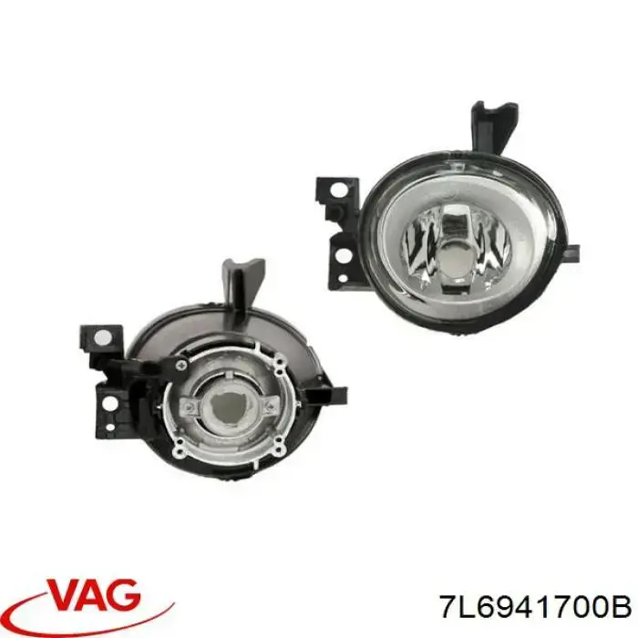 Фара противотуманная правая 7L6941700B VAG