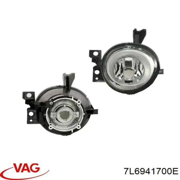 7L6941700E VAG luzes de nevoeiro direitas