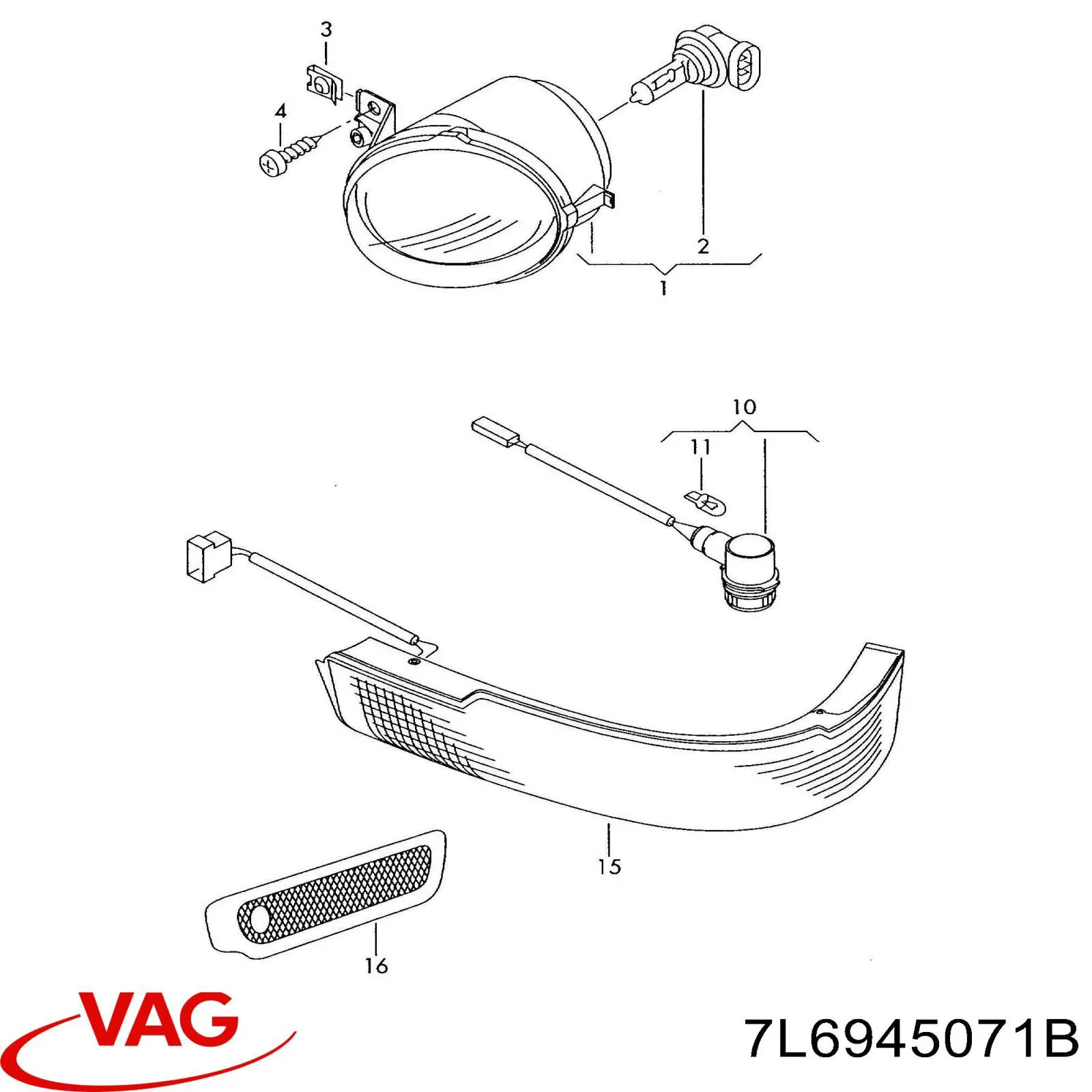  VAG 7L6945071B цена, от 20.41 USD