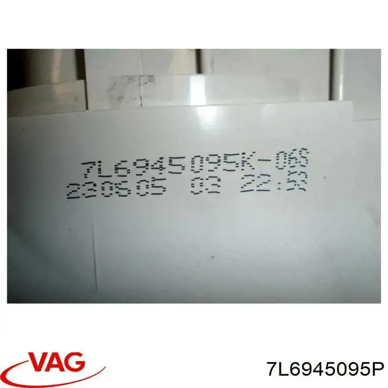 Задняя левая внешняя фара VAG 7L6945095P цена, от 42.68 USD