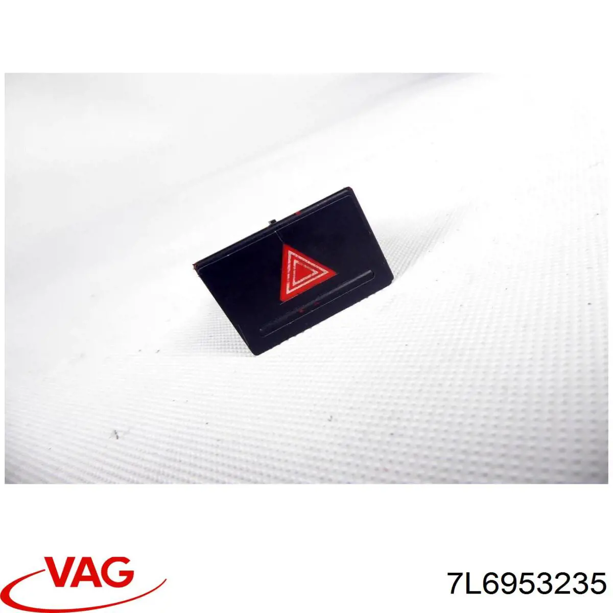  Botão de ativação do sinal de emergência Volkswagen Touareg I SUV (7LA, 7L6, 7L7) (2002 - 2010) I