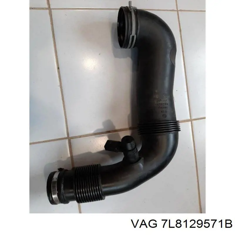 7L8129571A VAG cano derivado de ar do medidor de consumo do ar