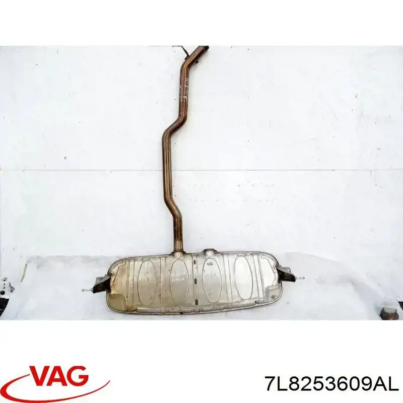 7L8253609AL VAG Выхлопная труба
