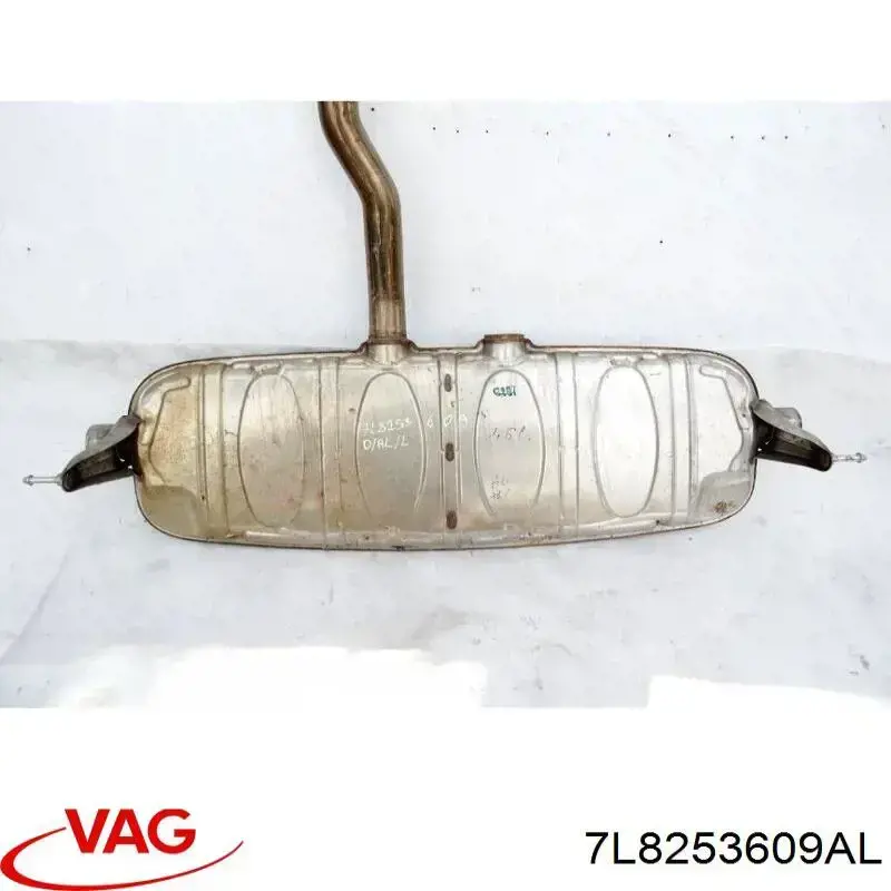 Выхлоп задний VAG 7L8253609AL цена, от 444.92 USD