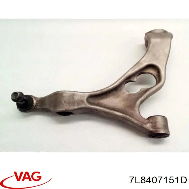 Левый рычаг передней нижней подвески VAG 7L8407151D цена, от 166.21 USD