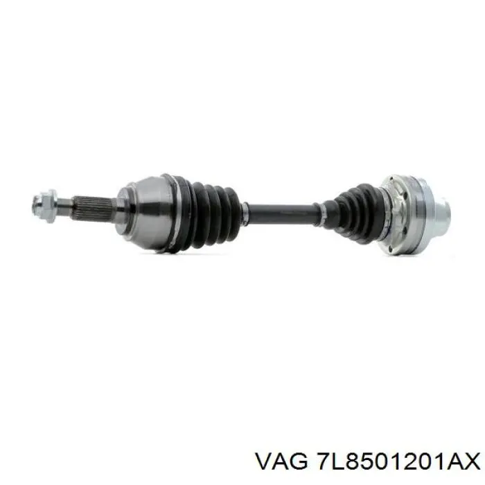 7L8501201AX VAG semieixo traseiro esquerdo