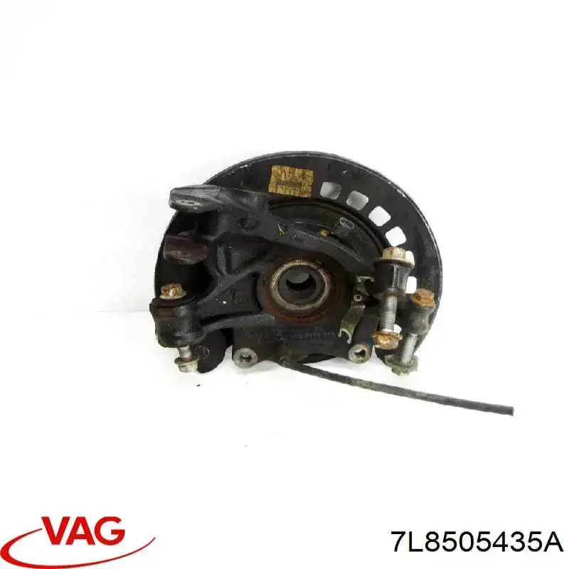 Цапфа - поворотный кулак задний, левый VAG 7L8505435A цена, от 19.00 USD