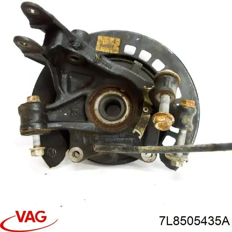 Купить 7L8505435A VAG Цапфа (поворотный кулак) задний левый