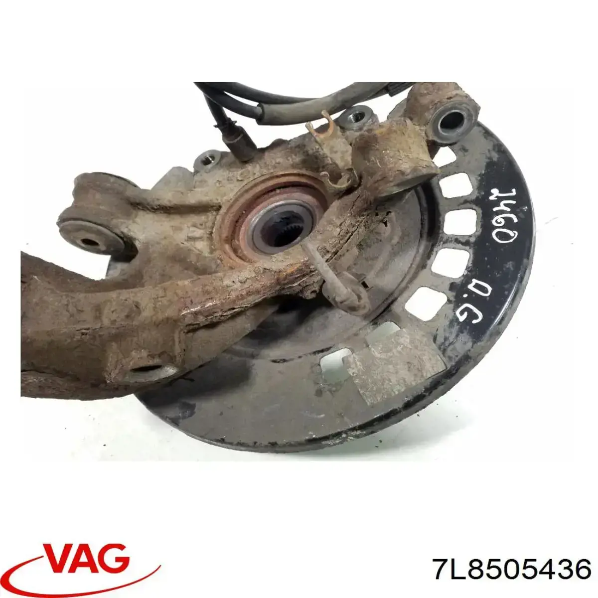 Купить 7L8505436 VAG Цапфа - поворотный кулак задний, правый