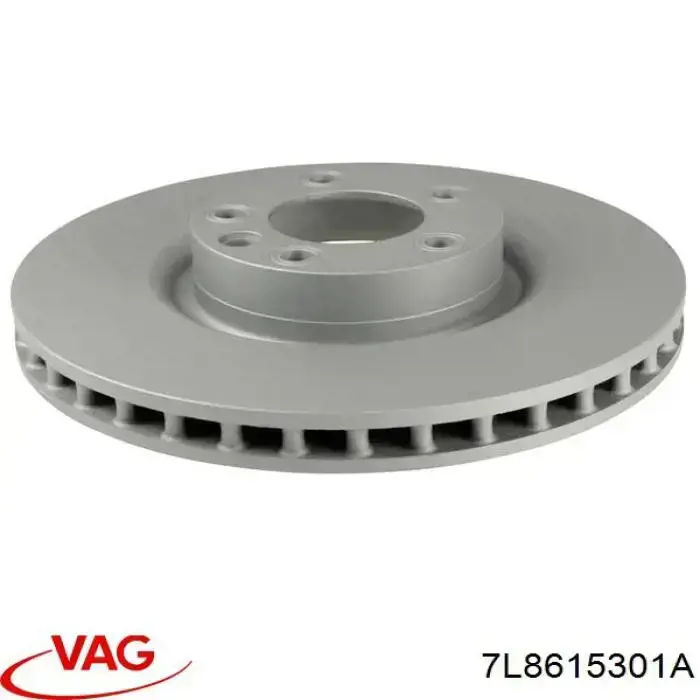 7L8615301A VAG диск тормозной передний