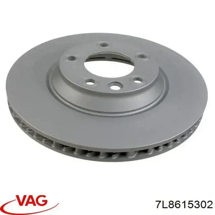 Тормоз дисковый передний VAG 7L8615302 цена, от 152.89 USD